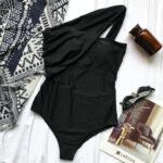 One-shoulder one-piece swimsuit - Image 4