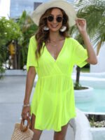 Women's Clothing Beach Cover-up Sheer Mesh - Image 6