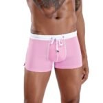 Boxer low waist swim trunks - Image 8