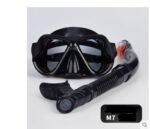 Snorkeling Sambo Set Full Dry Snorkel Large Frame Anti-fog Myopia Goggles Swimming Equipment Mask - Image 6