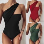 One-shoulder one-piece swimsuit - Image 2