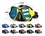 Snorkeling Sambo Set Full Dry Snorkel Large Frame Anti-fog Myopia Goggles Swimming Equipment Mask - Image 3