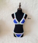 Women's Fashion Woven Bikini Split Swimming Costume - Image 4