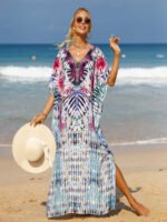 19 Colors Beach Cover-up Bohemian Beach Dress Plus Size - Image 10