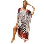 19 Colors Beach Cover-up Bohemian Beach Dress Plus Size - Image 5