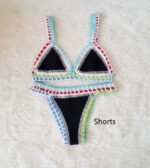Women's Fashion Woven Bikini Split Swimming Costume - Image 3
