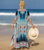 19 Colors Beach Cover-up Bohemian Beach Dress Plus Size - Image 7
