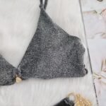 Women's Metal Chain Pearl And Shell Accessory Swimwear Strappy Swimming Costume - Image 5