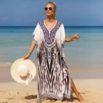 19 Colors Beach Cover-up Bohemian Beach Dress Plus Size - Image 4