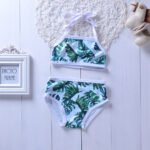 Baby Girls Swimsuit 2PCS Summer Kids Split Swimwear Girls Ki - Image 5