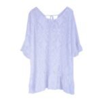 Lace embroidered beach dress - Image 4