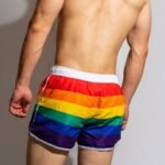 Rainbow Swimwear Men Swim Shorts Beach Swimming Trunks - Image 2