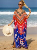 19 Colors Beach Cover-up Bohemian Beach Dress Plus Size - Image 8