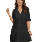 Women's Beach Cover-up V-neck Flounce - Image 5