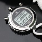 YS-510 Metal Stopwatch Three Rows 10 Channels 100 Track And Field Training Electronic Timer - Image 4