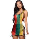 Color Beach Cover-up Vest Dress - Image 8